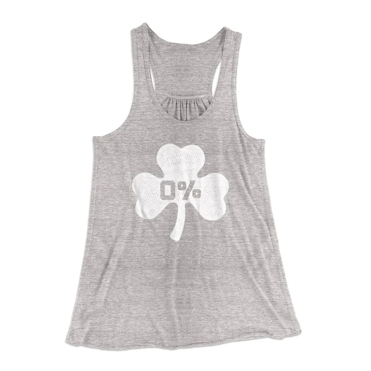 0% Irish Women's Flowey Tank Top