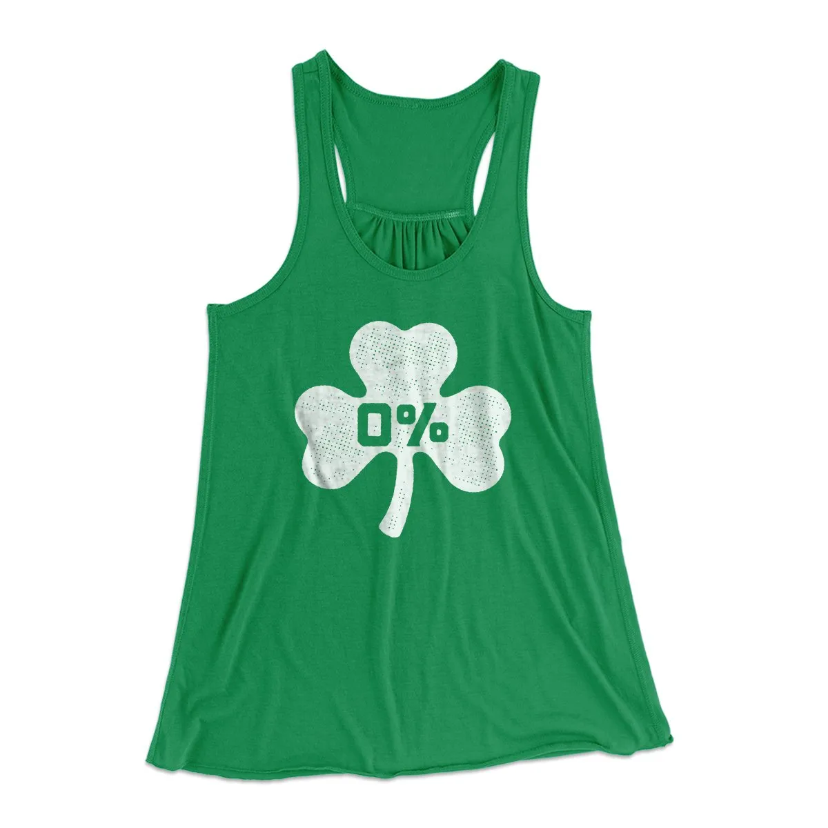 0% Irish Women's Flowey Tank Top