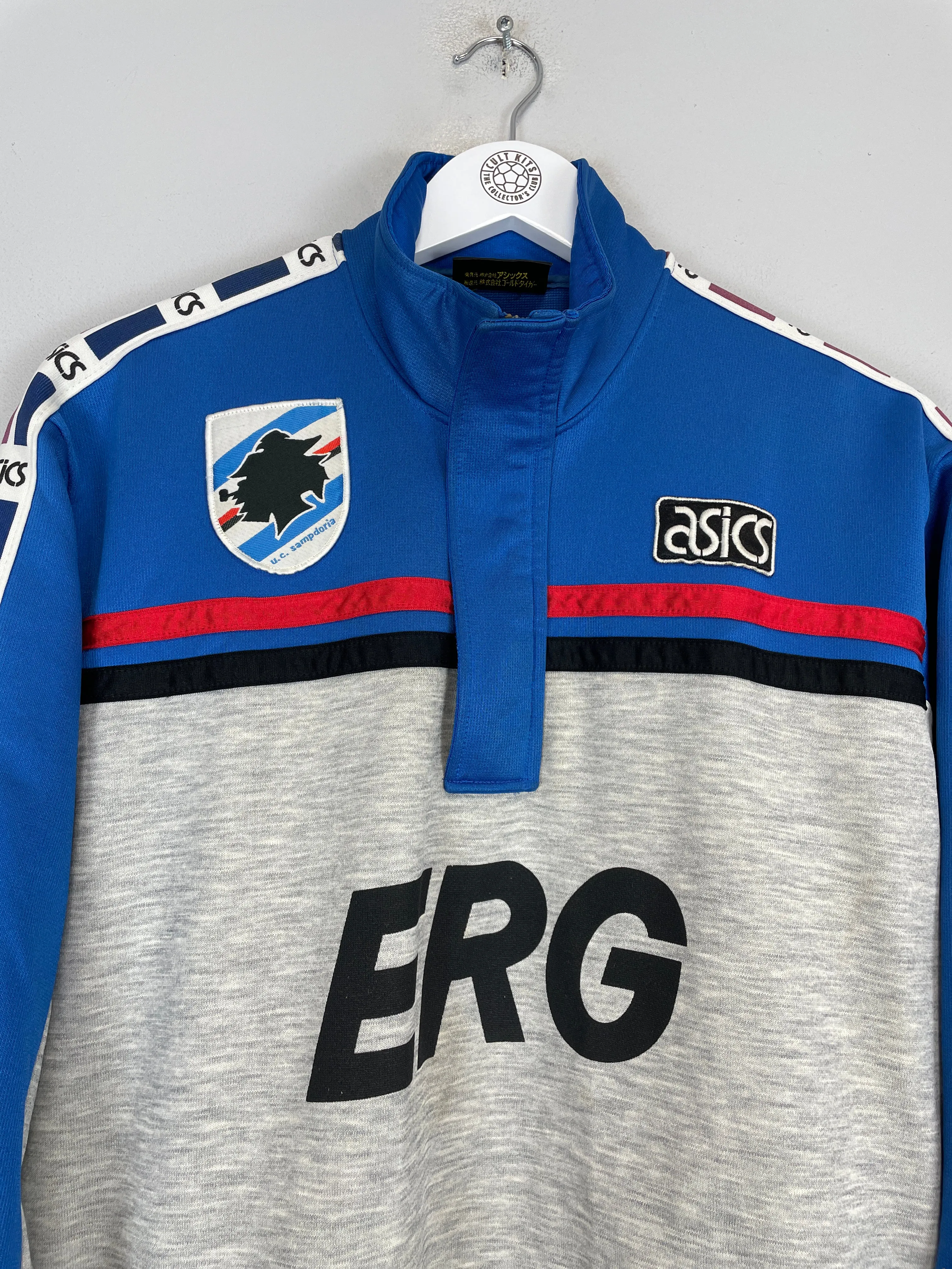 1990/91 SAMPDORIA 1/4 ZIP (M) ASICS