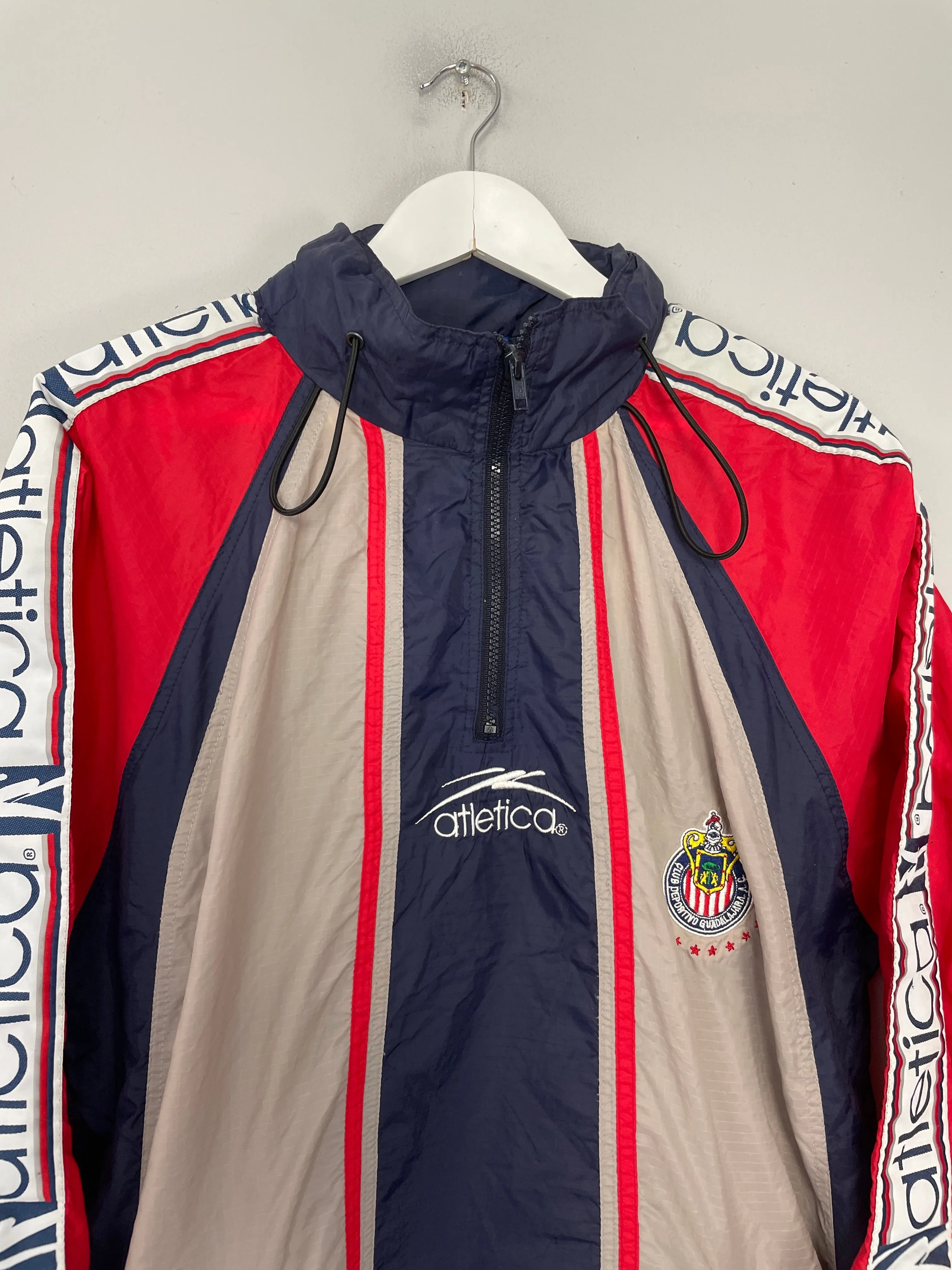 1998/00 CHIVAS GUADALARA 1/4 ZIP JACKET (M) ATLETICA