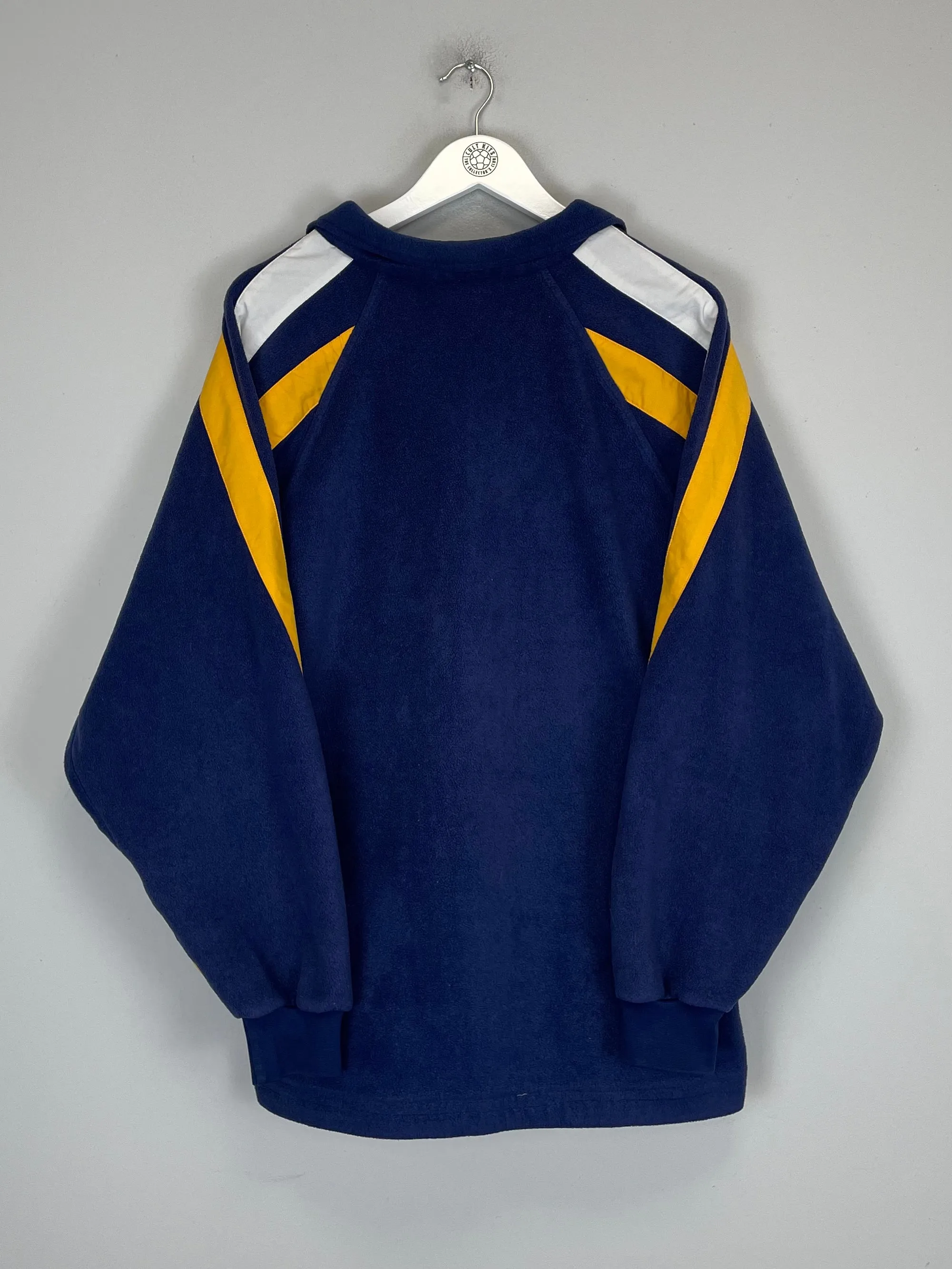1998/99 REAL MADRID 1/4 ZIP FLEECE (M) ADIDAS