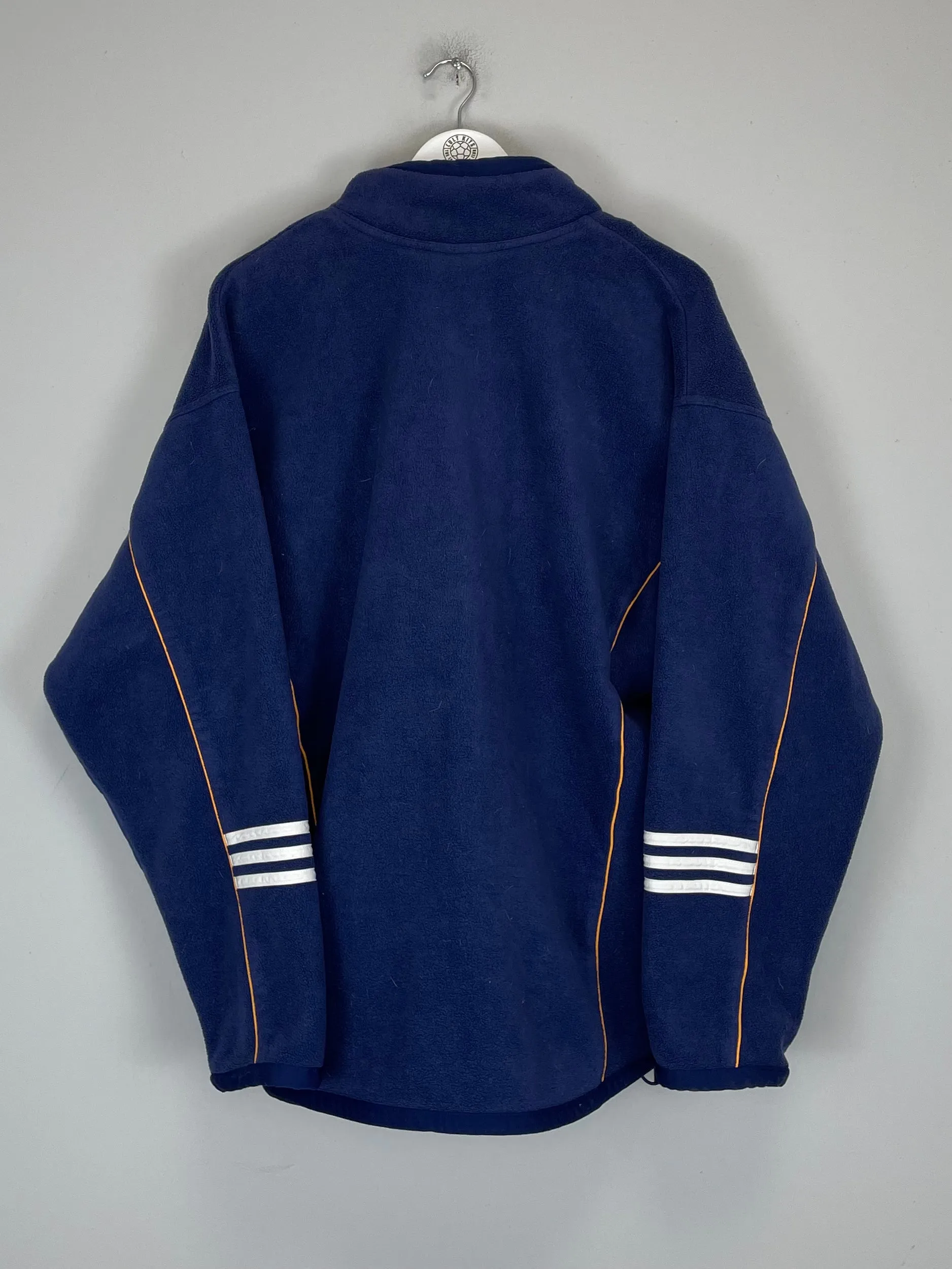 1999/00 REAL MADRID 1/4 ZIP FLEECE (M) ADIDAS