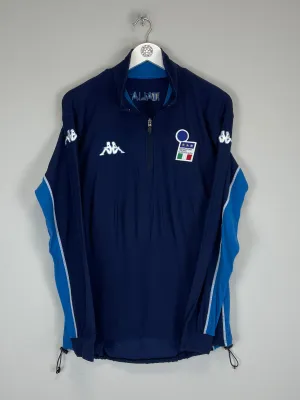 2002 ITALY 1/4 ZIP JACKET (L) KAPPA