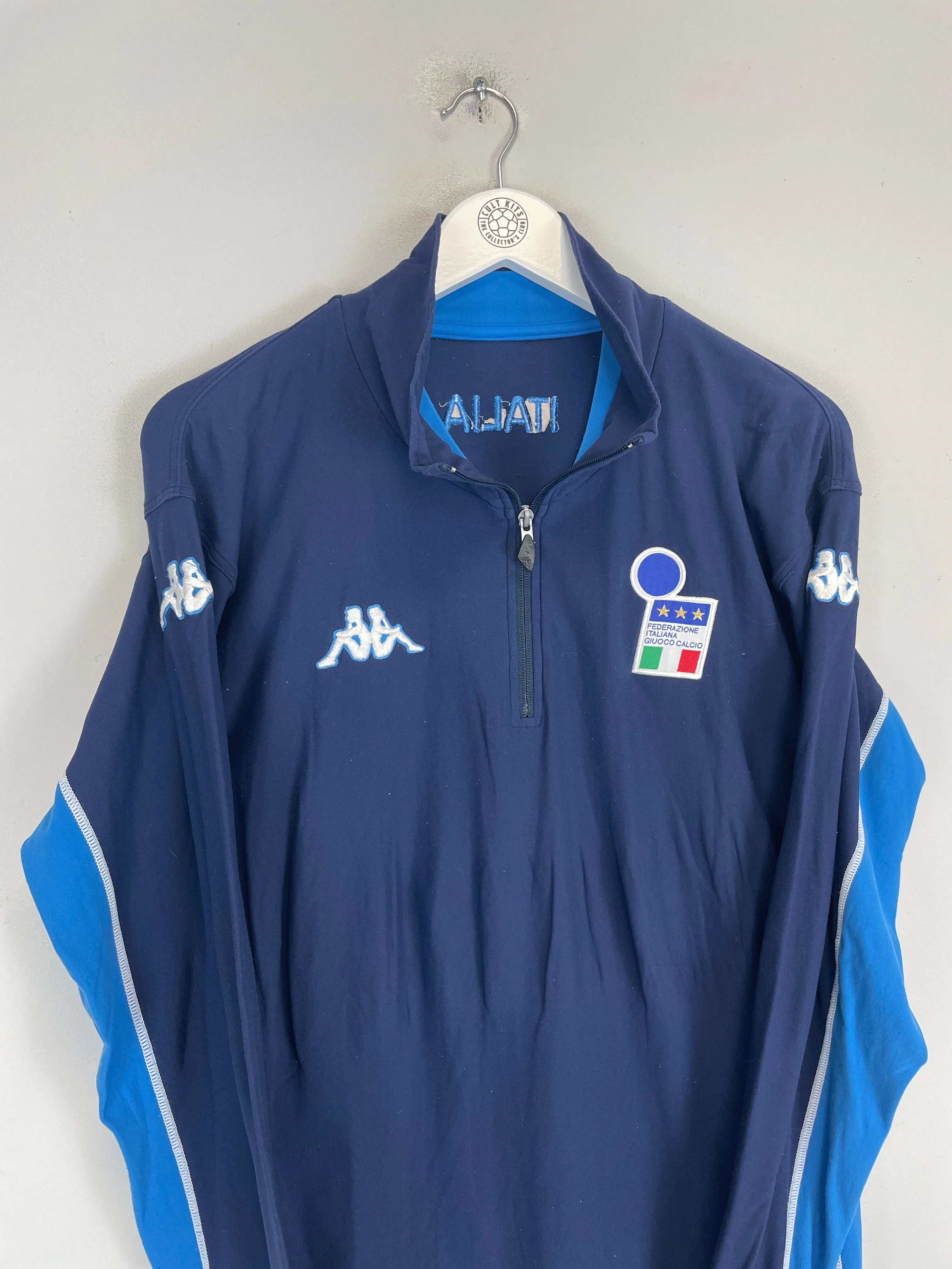 2002 ITALY 1/4 ZIP JACKET (L) KAPPA
