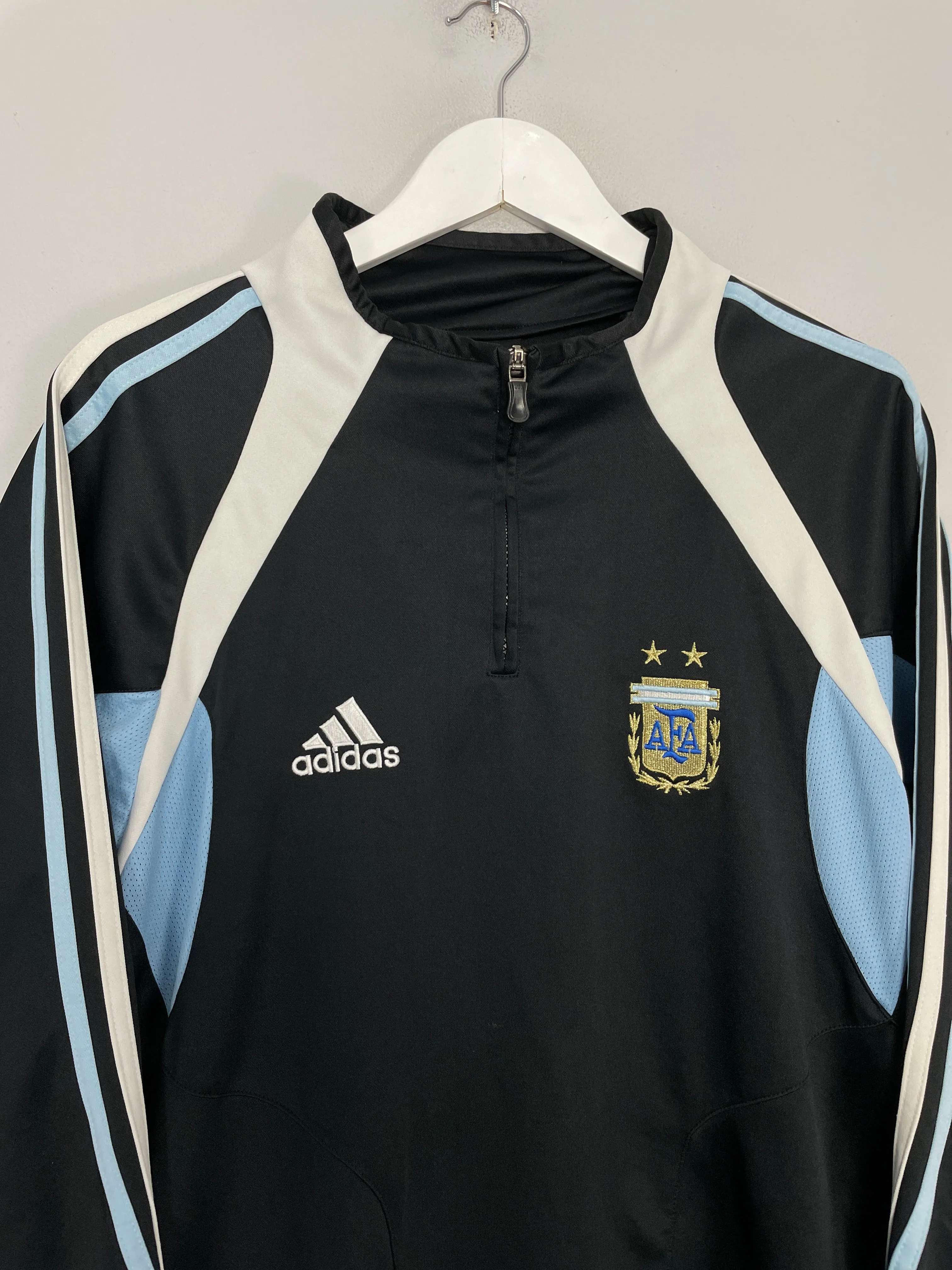 2004/05 ARGENTINA 1/4 ZIP JACKET (XL) ADIDAS