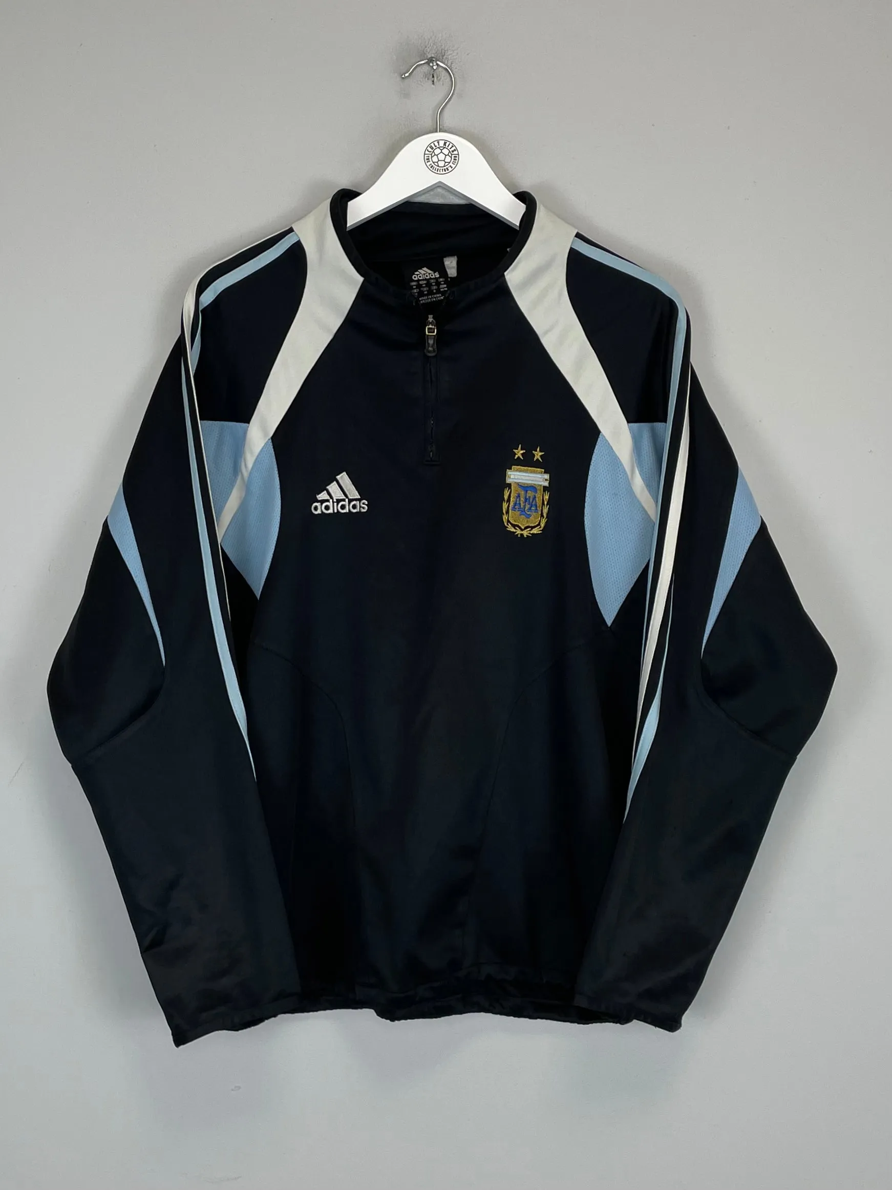 2004/05 ARGENTINA 1/4 ZIP (M) ADIDAS