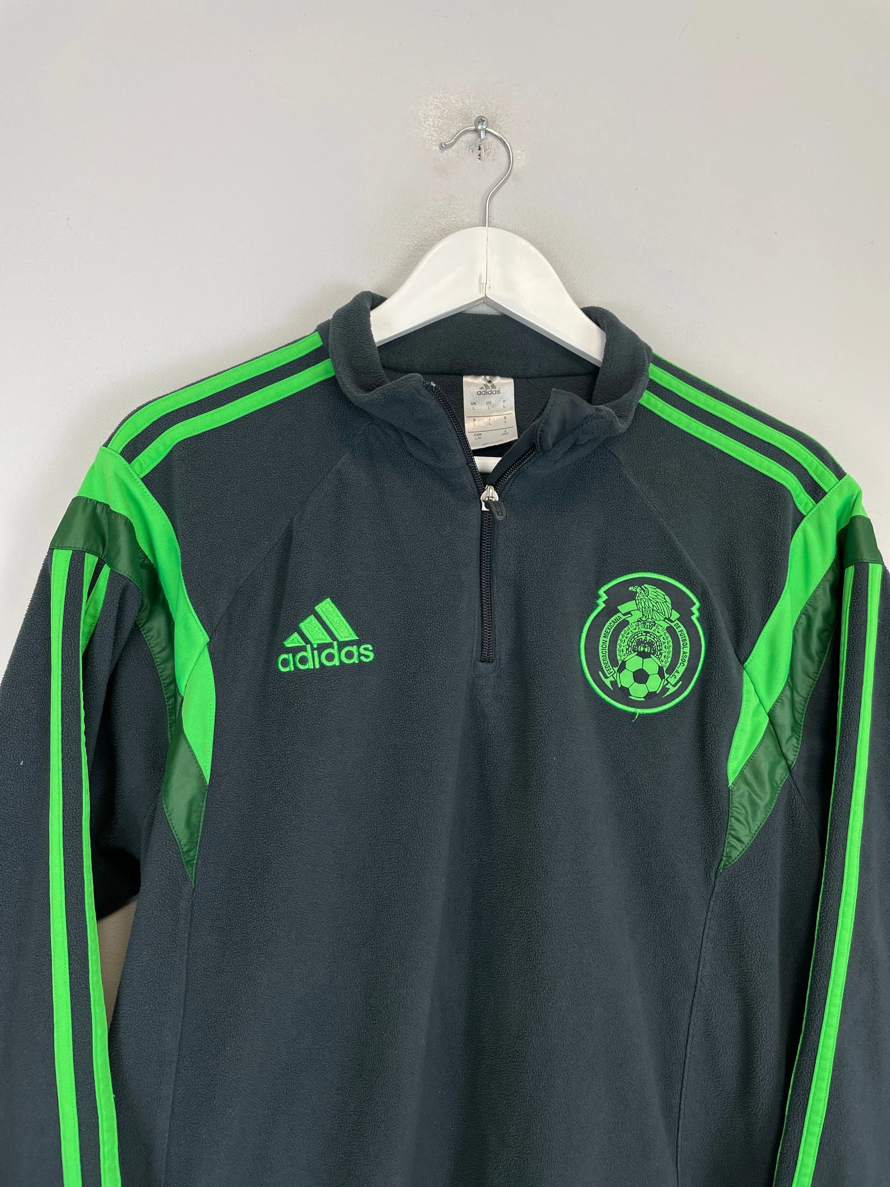 2014 MEXICO 1/4 ZIP FLEECE (L) ADIDAS