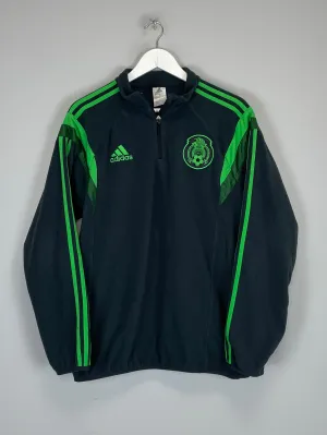 2014 MEXICO 1/4 ZIP FLEECE (L) ADIDAS