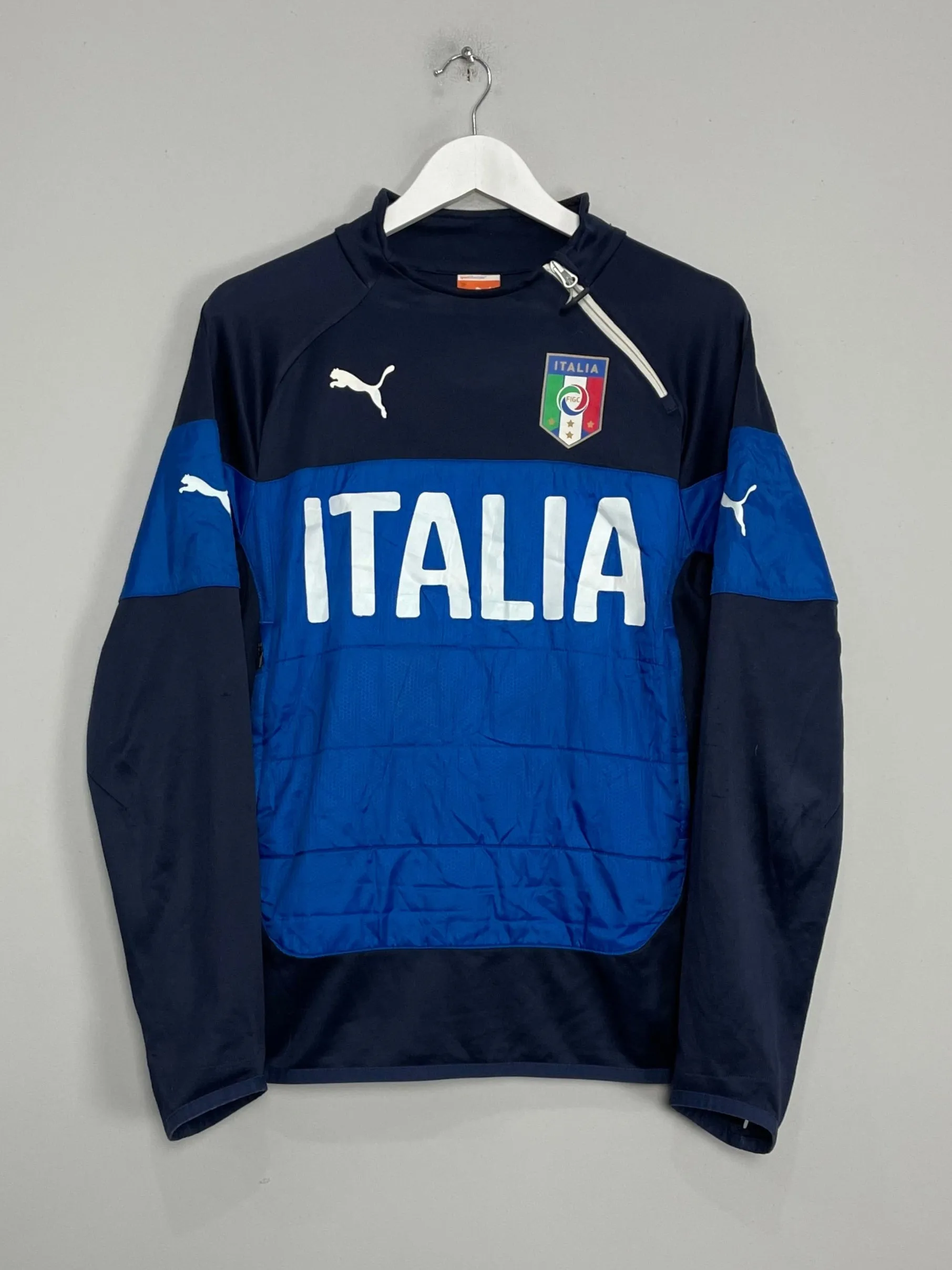 2014/15 ITALY 1/4 ZIP JACKET (M) PUMA