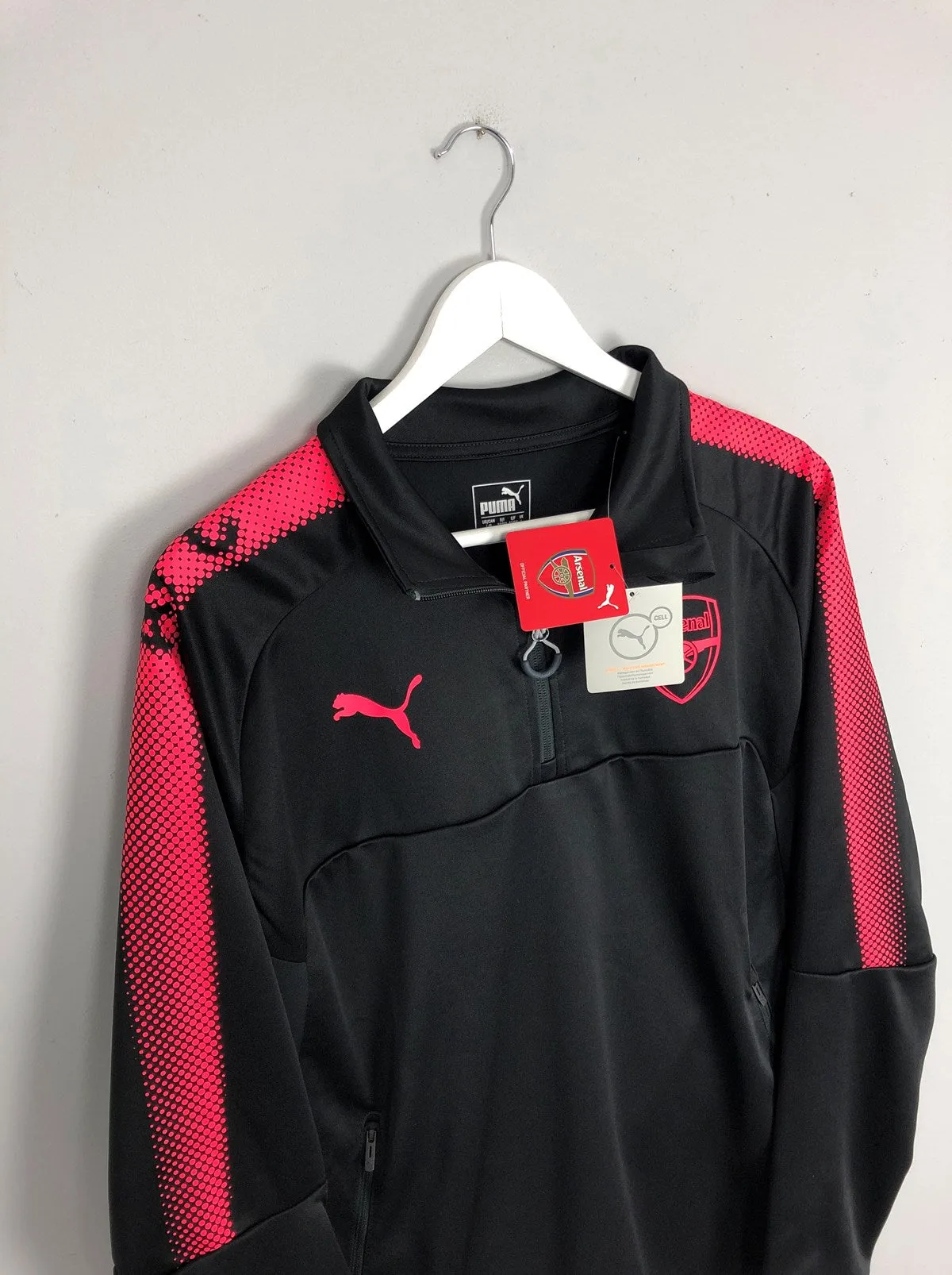 2017/18 Arsenal *BNWT* 1/2 Zip Training Jacket (Multiple Sizes) Puma