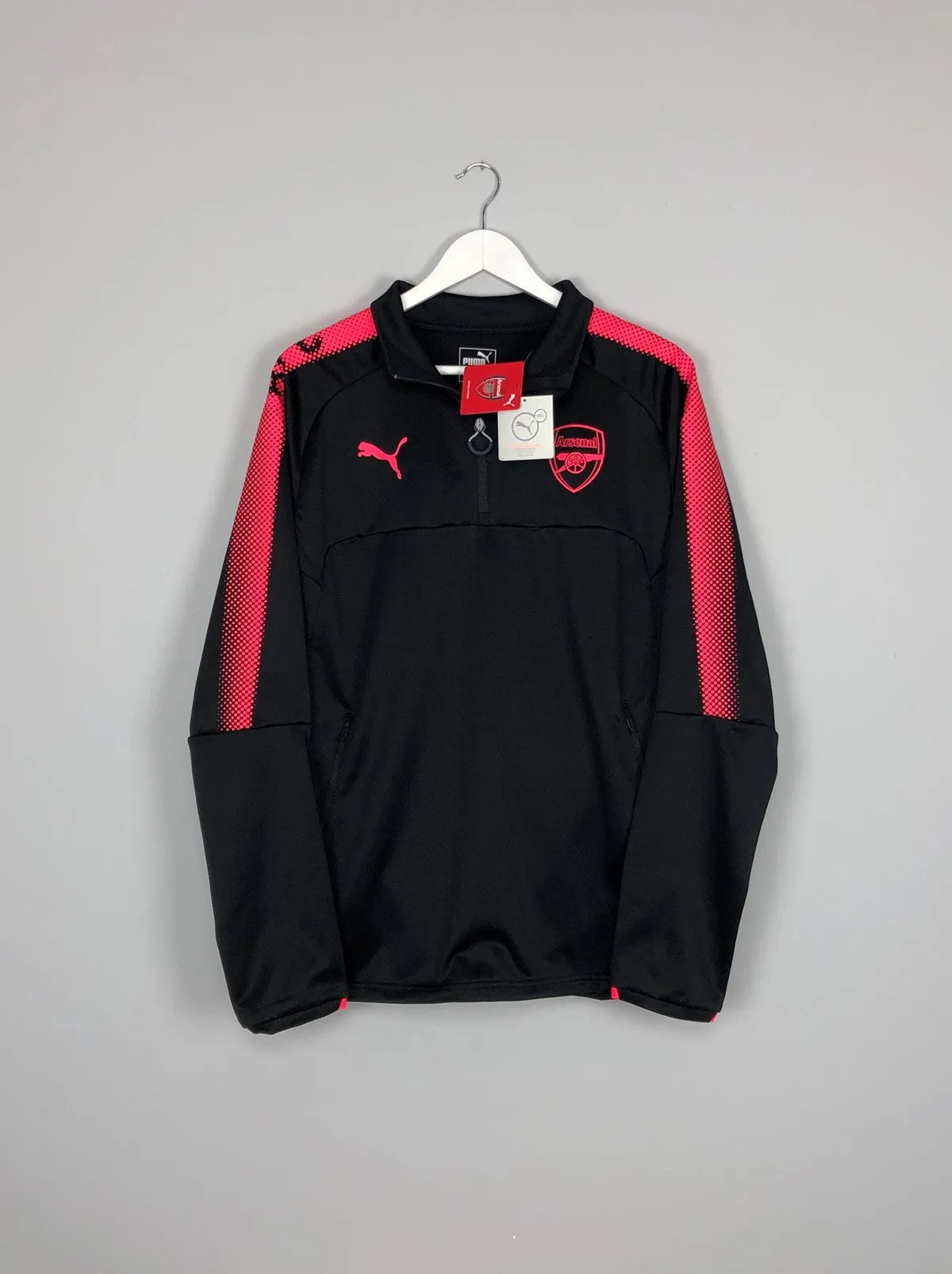 2017/18 Arsenal *BNWT* 1/2 Zip Training Jacket (Multiple Sizes) Puma