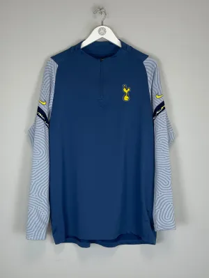 2020/21 TOTTENHAM 1/4 ZIP DRILL TOP (XL) NIKE
