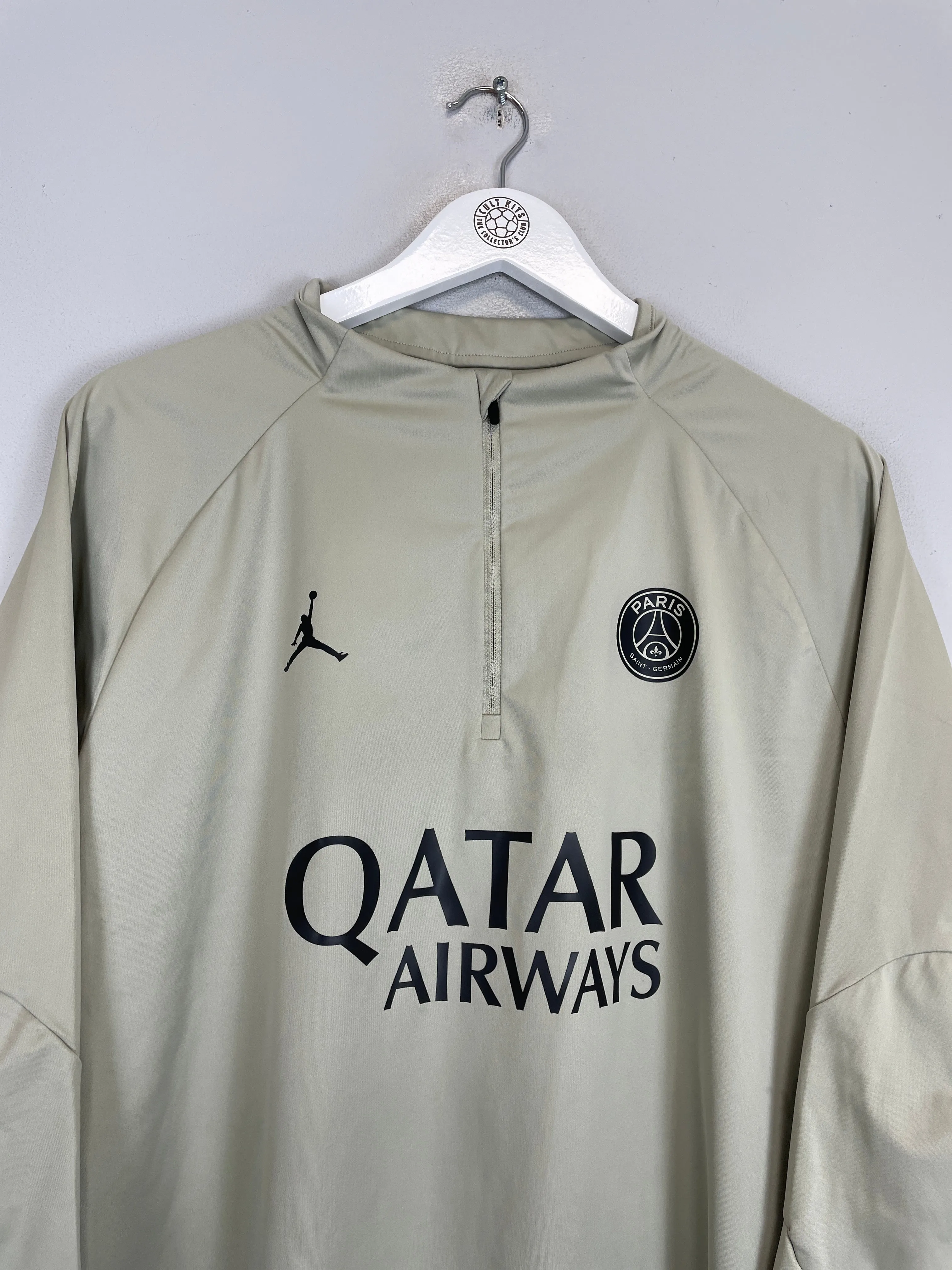 2023/24 PSG 1/4 ZIP TRAINING TOP (XL) JORDAN