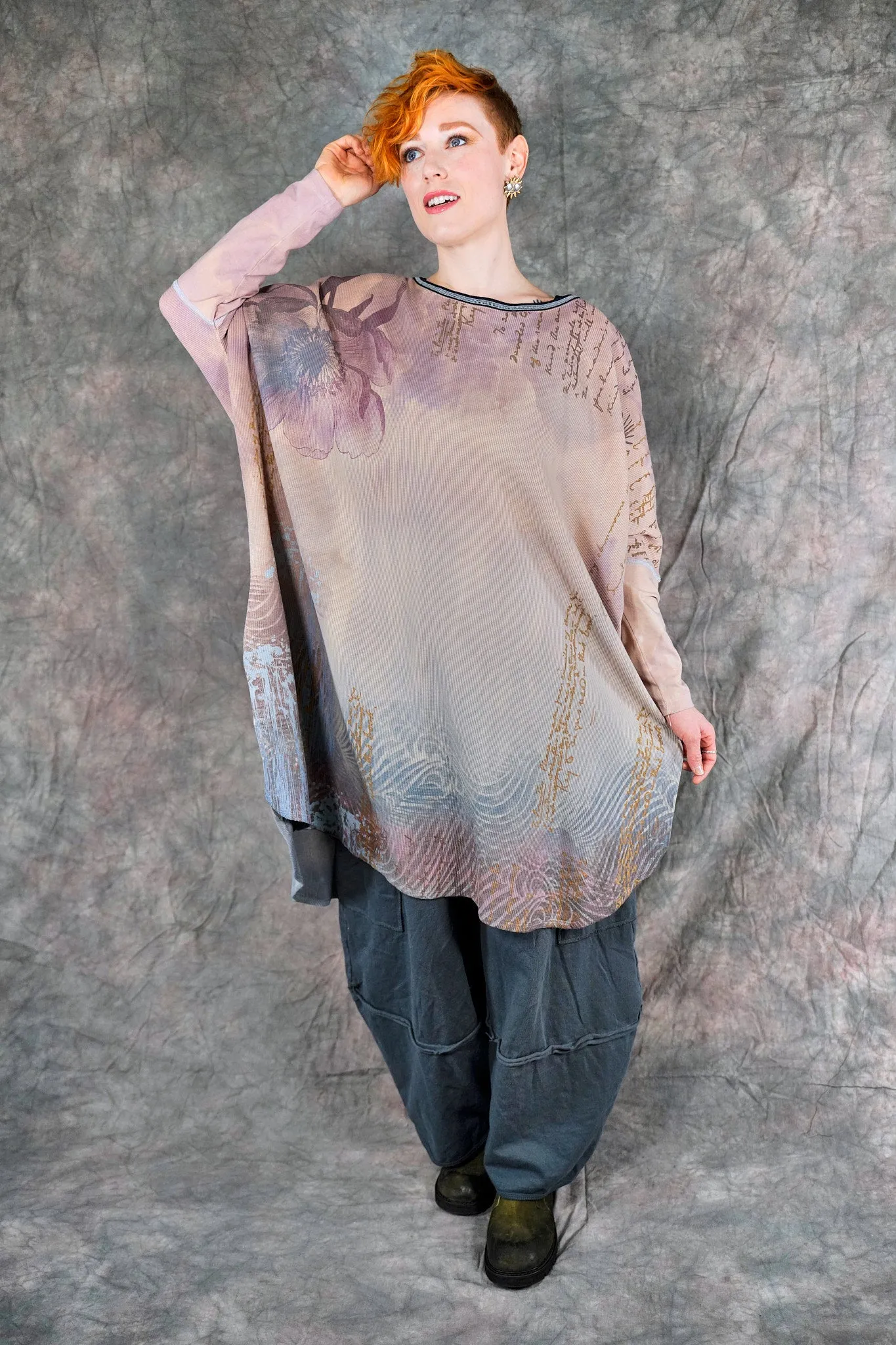 2251 Natural City Tunic Love Blossom-P
