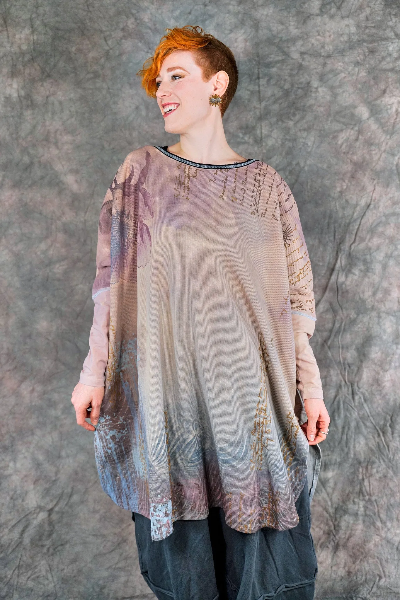 2251 Natural City Tunic Love Blossom-P