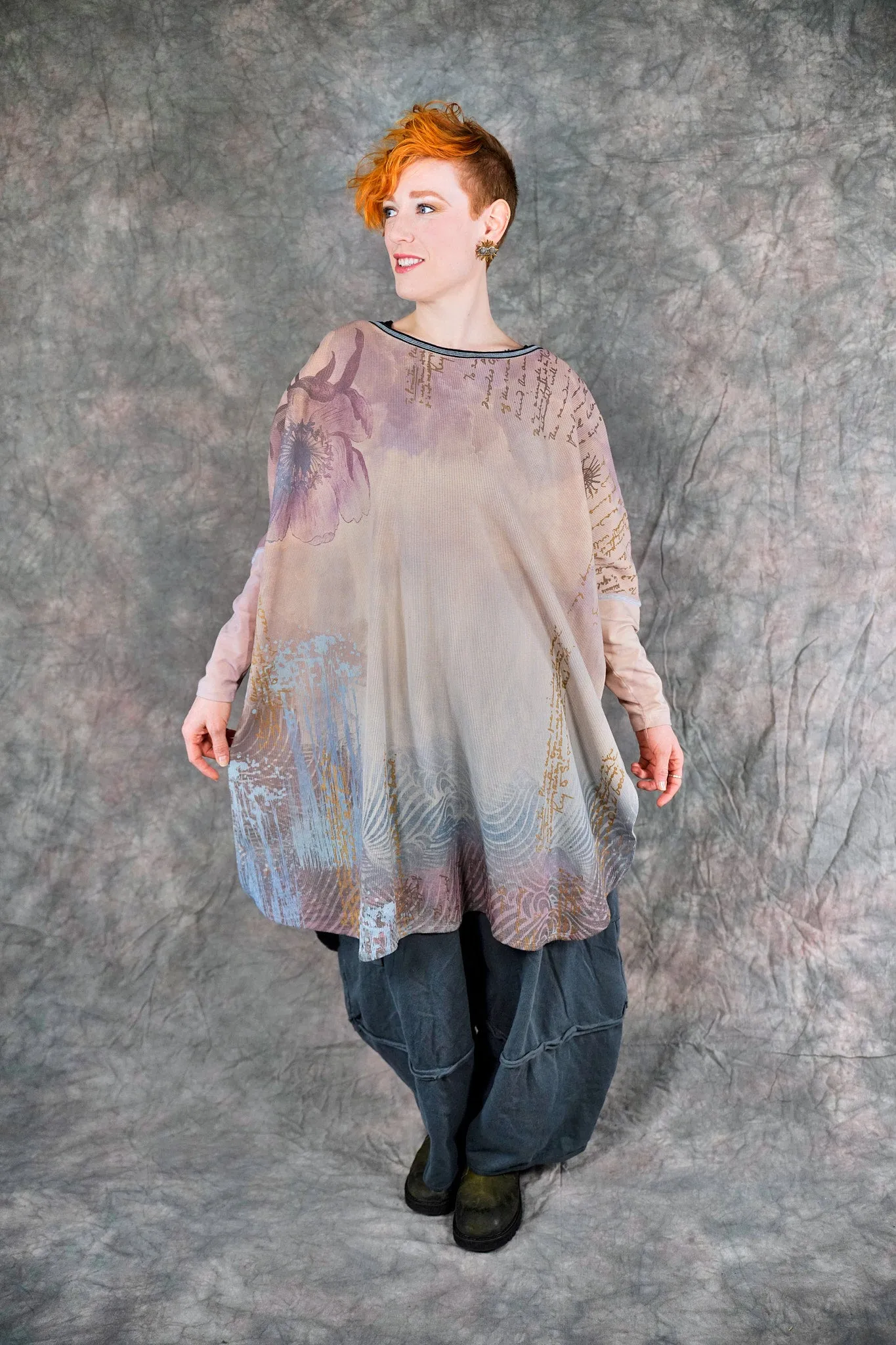 2251 Natural City Tunic Love Blossom-P