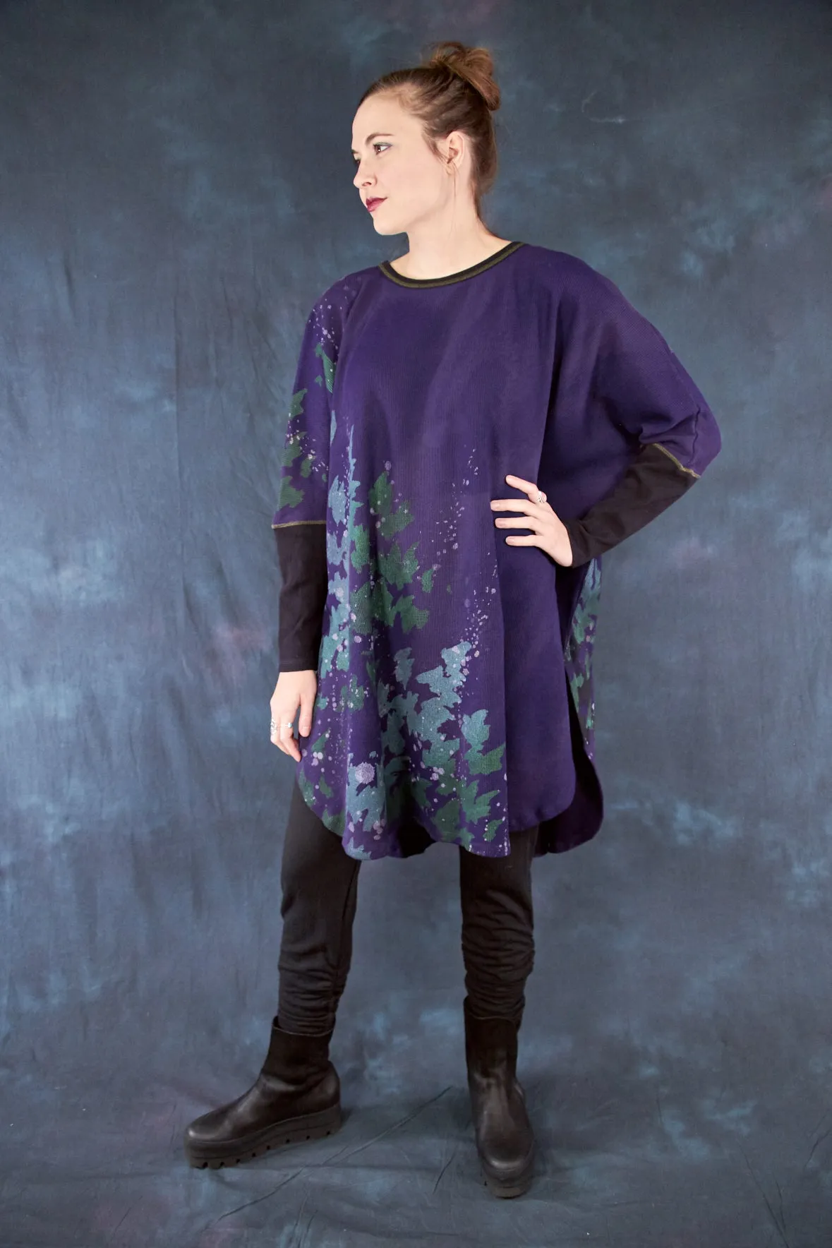 2251 Natural City Tunic Purple-P