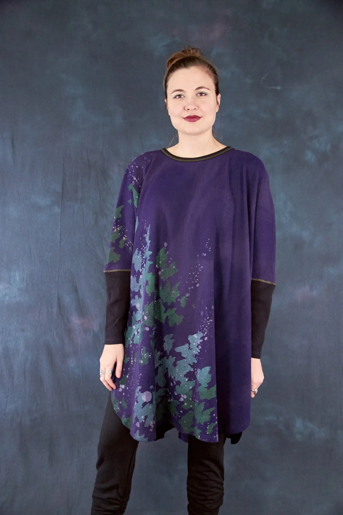 2251 Natural City Tunic Purple-P