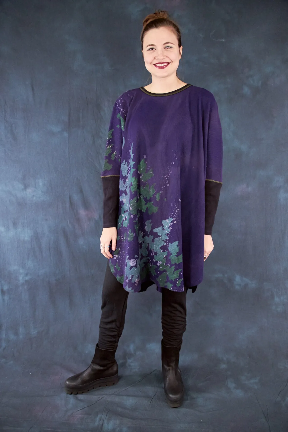 2251 Natural City Tunic Purple-P
