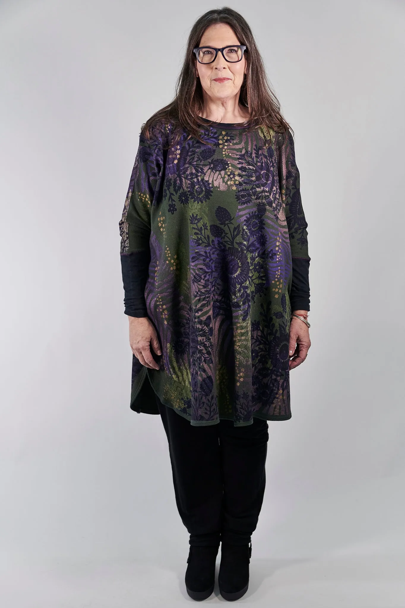 2251 Natural City Tunic Sequoia with contrast thread-P