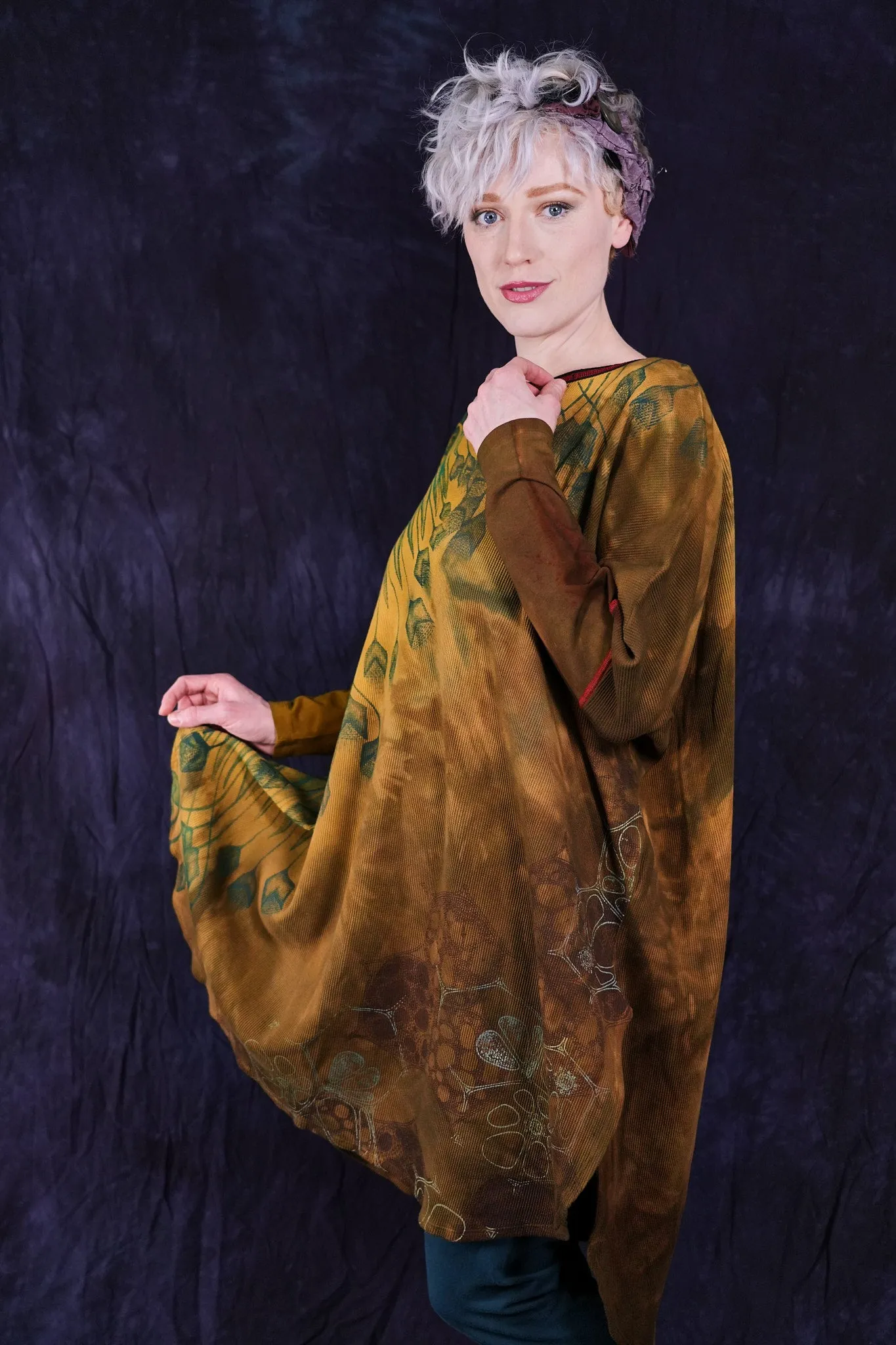 2251HD Hand Dyed Natural City Tunic-Yarrow-P