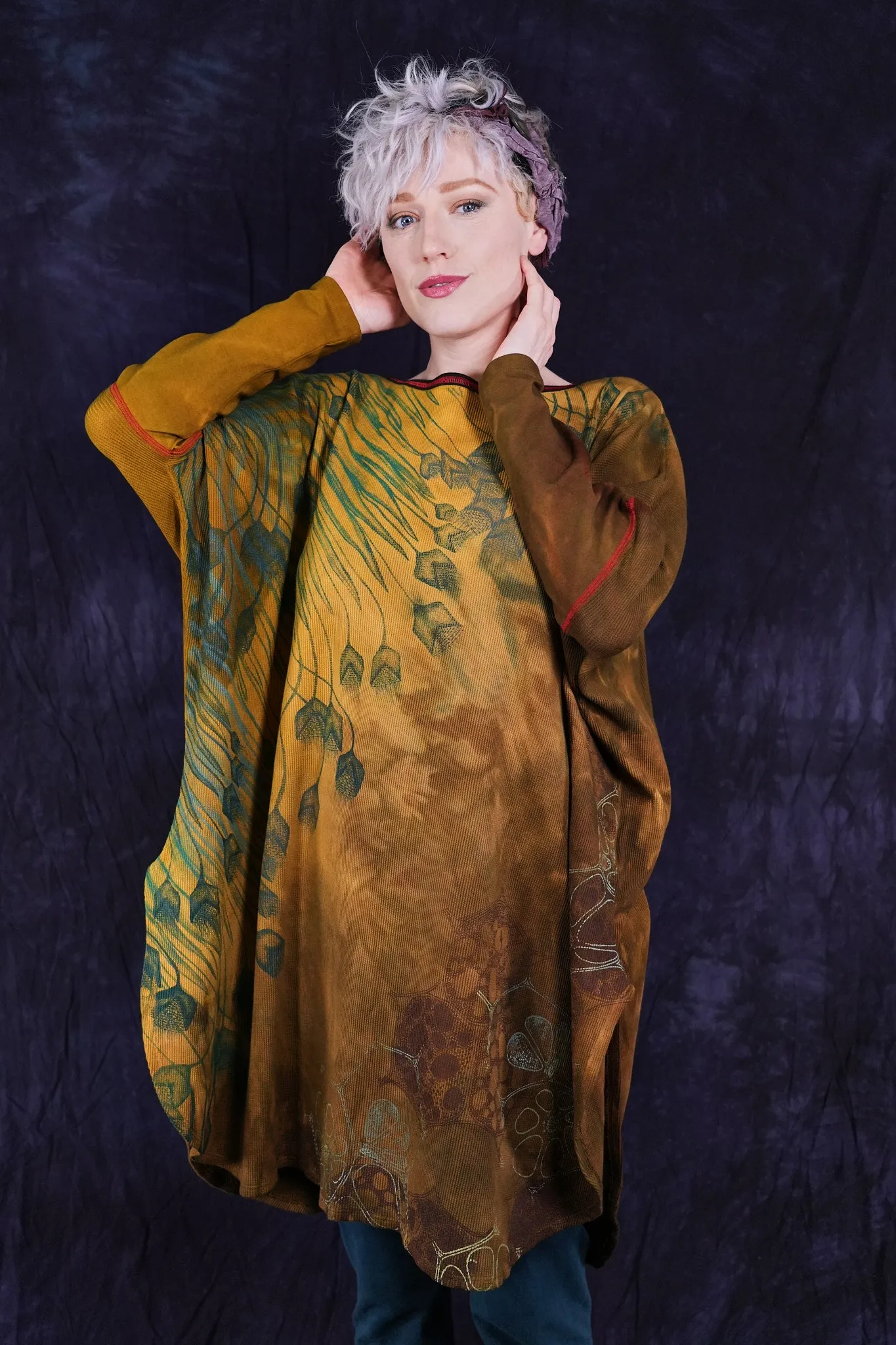 2251HD Hand Dyed Natural City Tunic-Yarrow-P