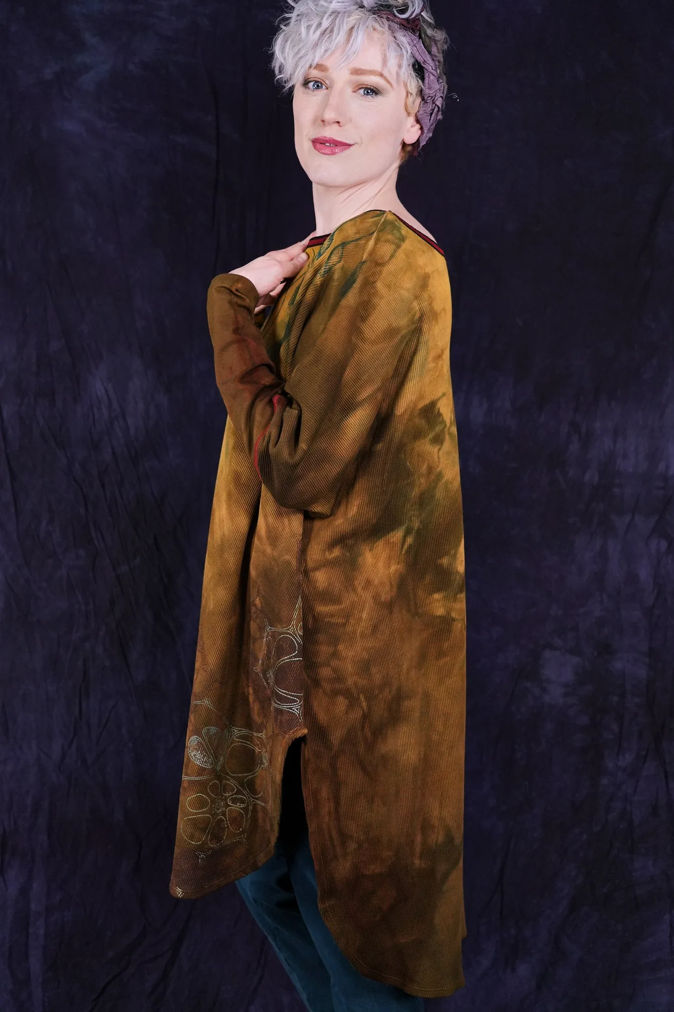 2251HD Hand Dyed Natural City Tunic-Yarrow-P