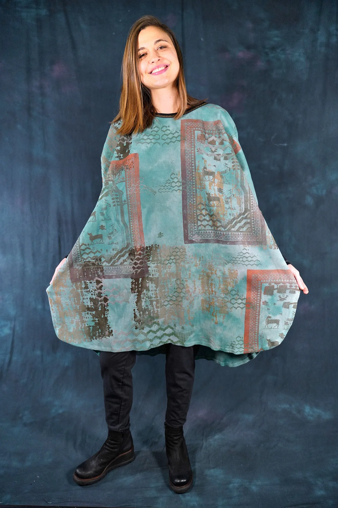 2251HD Natural City Tunic Shades of Jade
