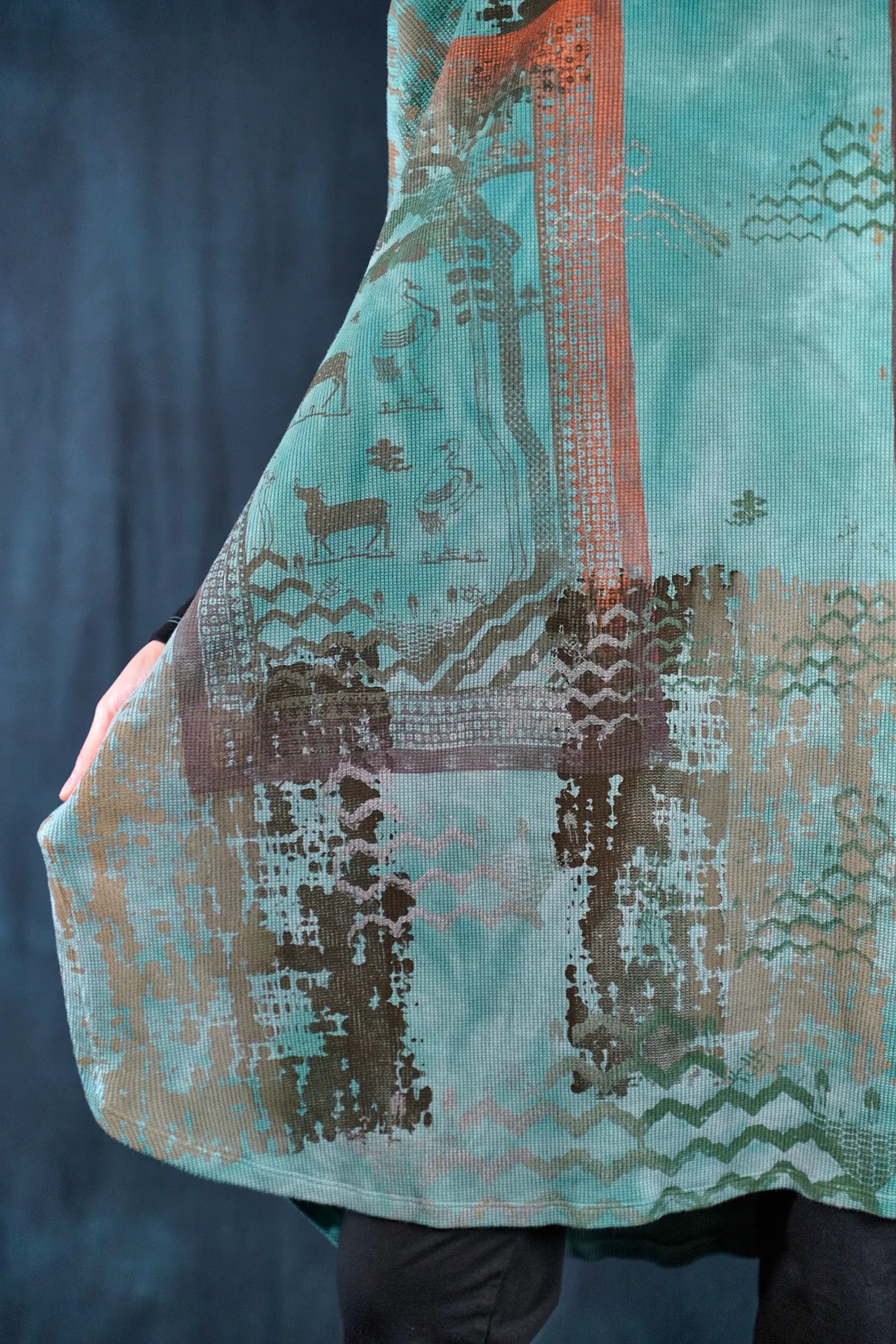 2251HD Natural City Tunic Shades of Jade