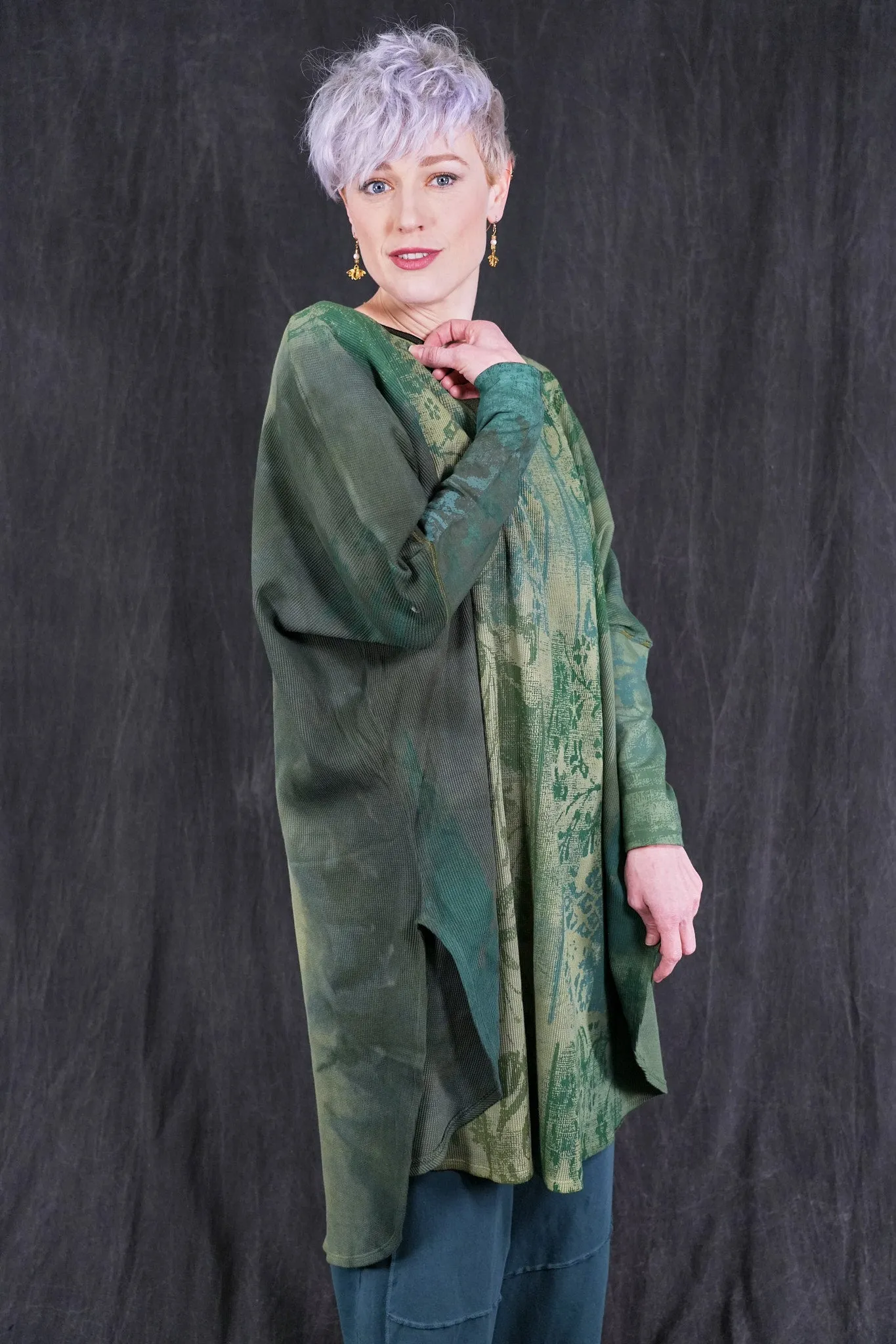 2251HD Natural City Tunic Verde Arbol-P