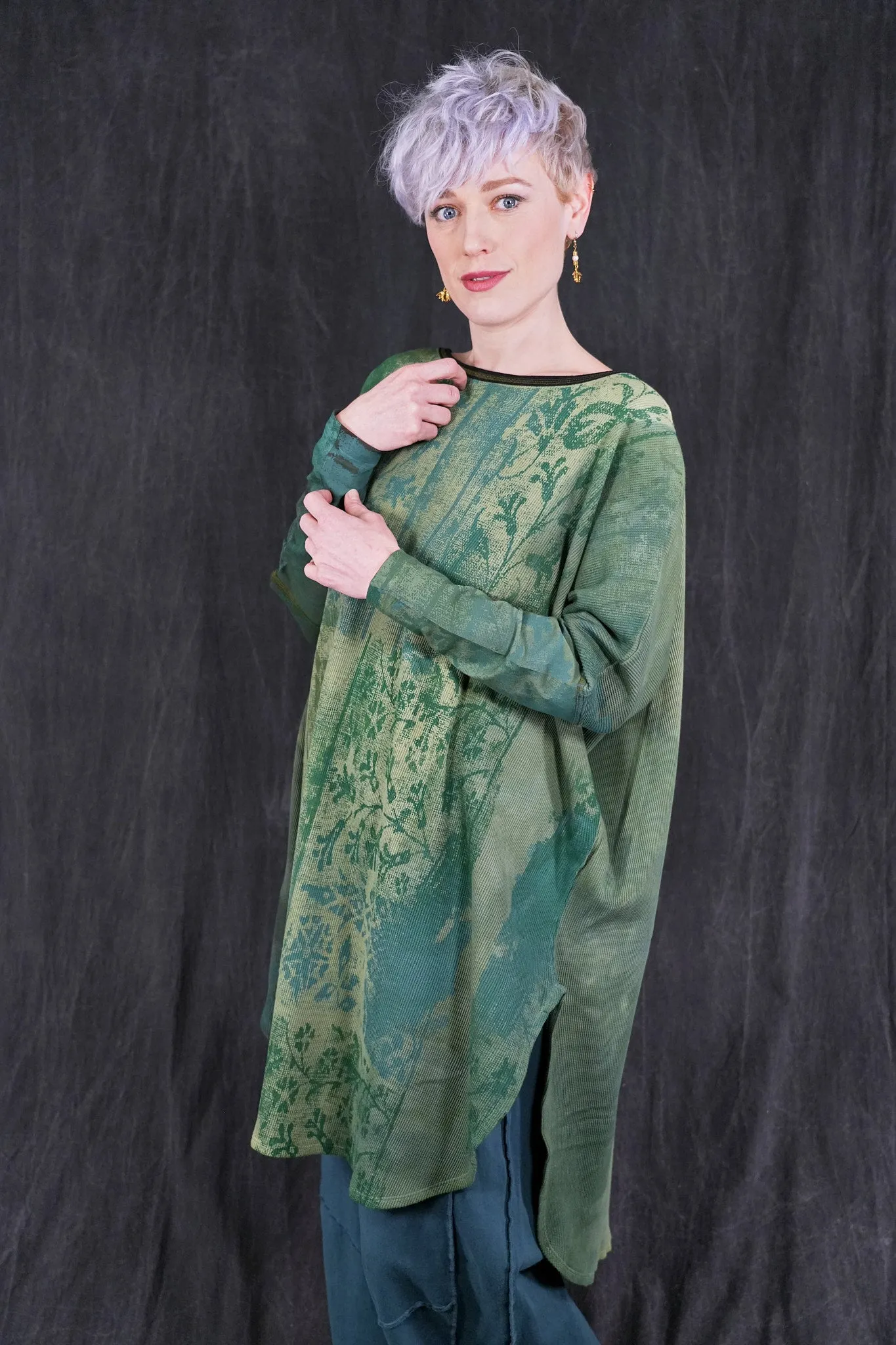 2251HD Natural City Tunic Verde Arbol-P