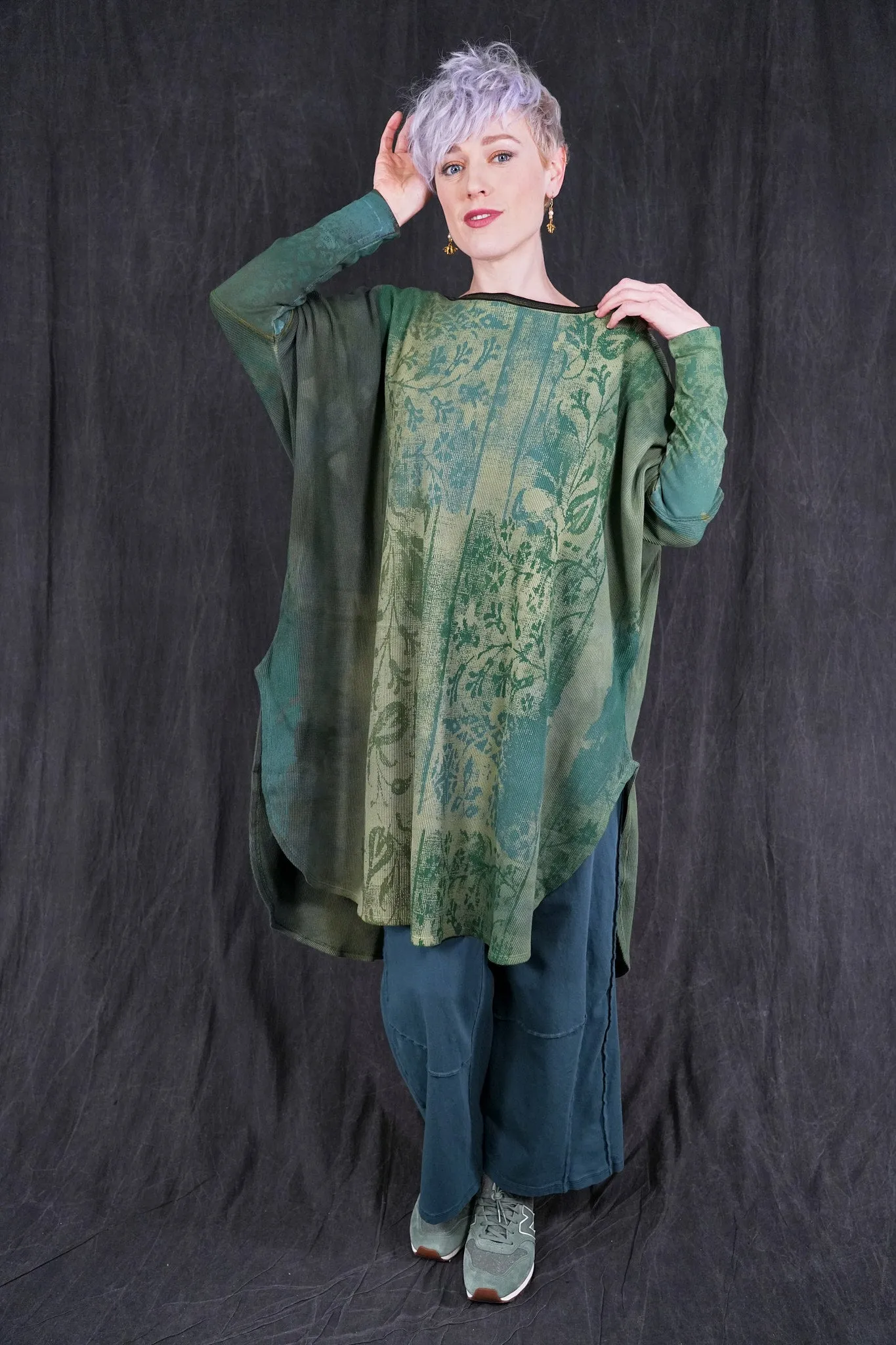 2251HD Natural City Tunic Verde Arbol-P