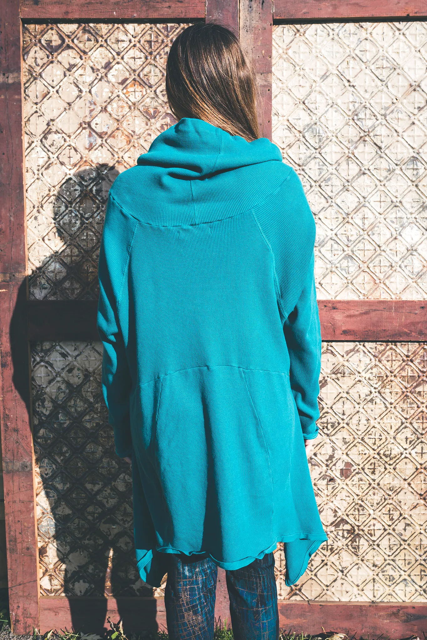 2292 Hibernation Thermal Cowl Neck Dress Riddle-U
