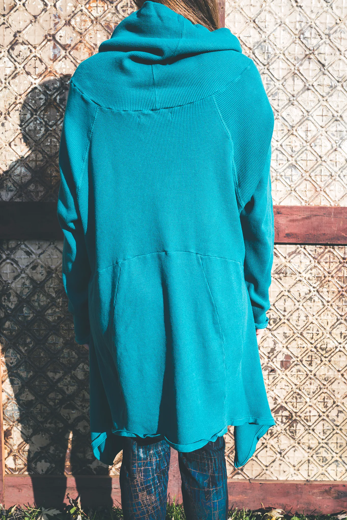 2292 Hibernation Thermal Cowl Neck Dress Riddle-U