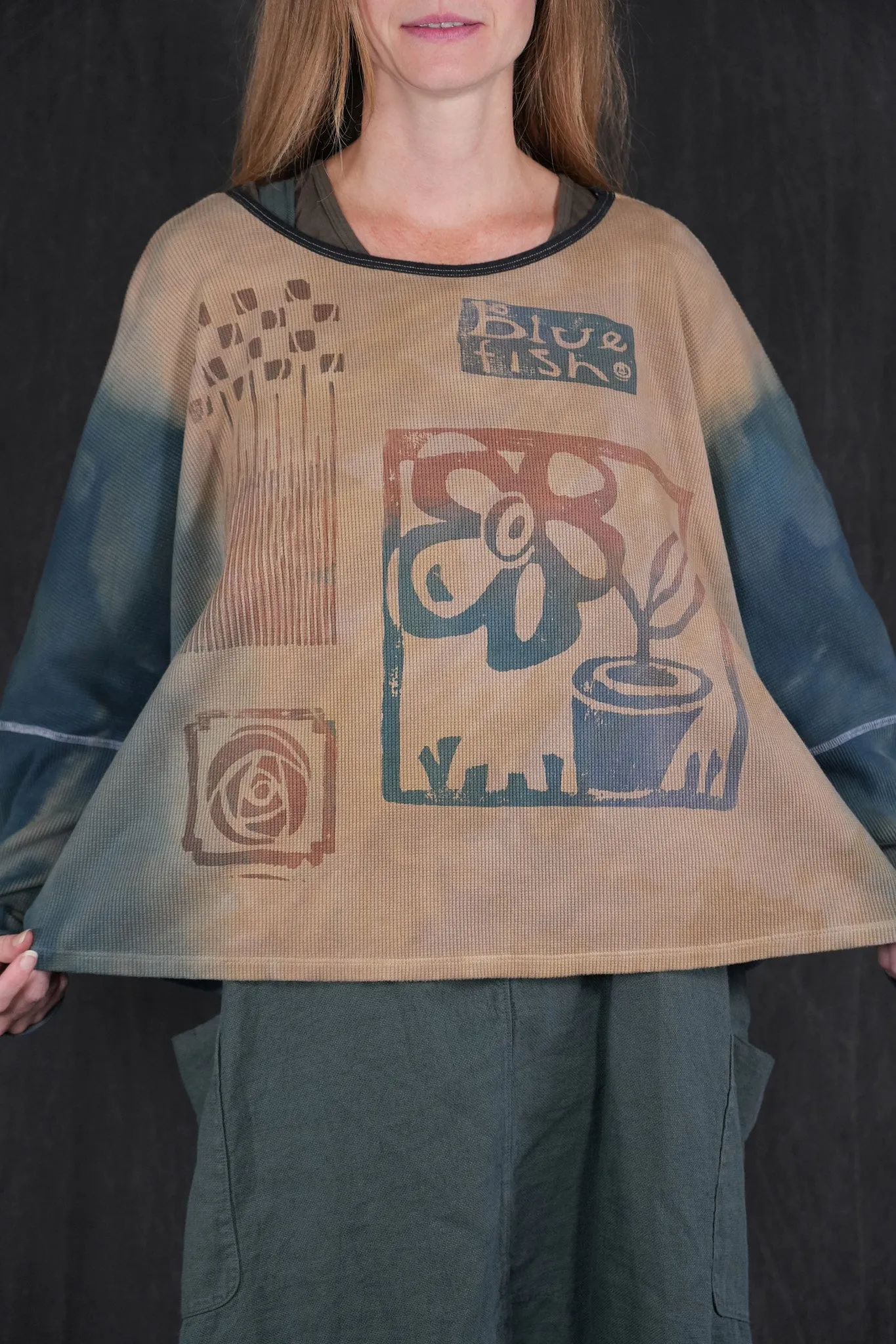 2323HD Crop Thermal Layer Top Forest Wood