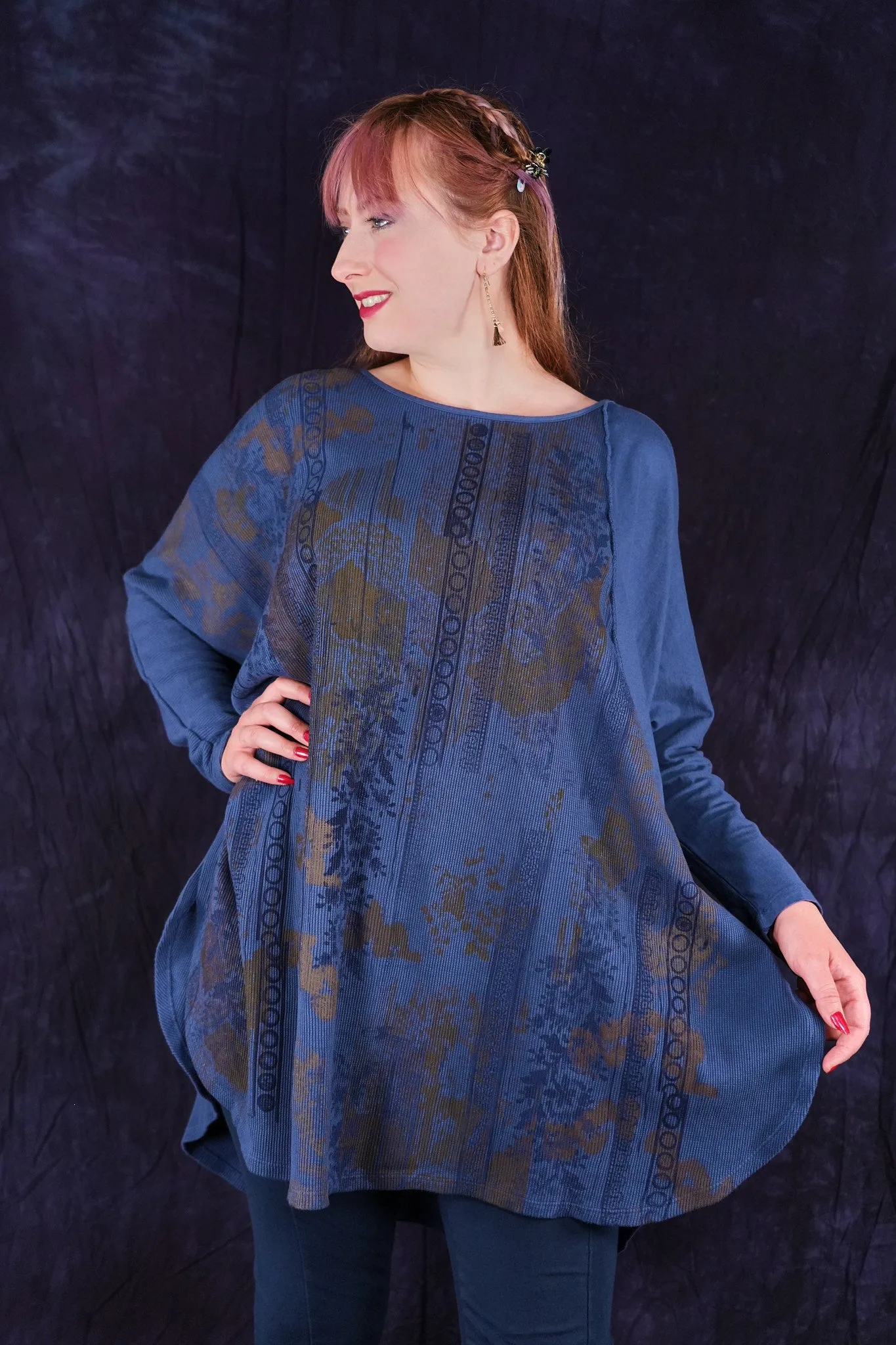 2356 Monte Verde Tunic Vintage Indigo-P