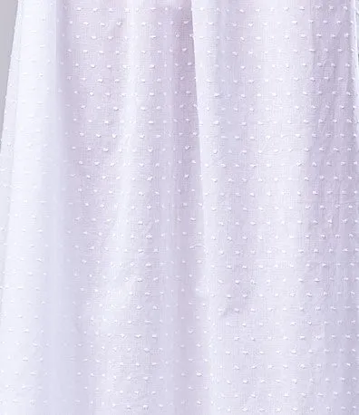 6511 Long gown w yoke