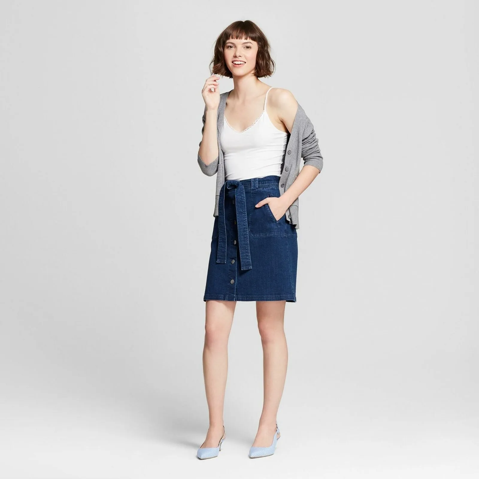 A New Day Women's Any Day Ribbed Lace Cami