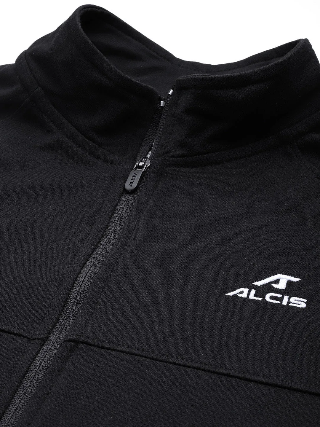 Alcis Men Typography Print Mid-Rise Tracksuit