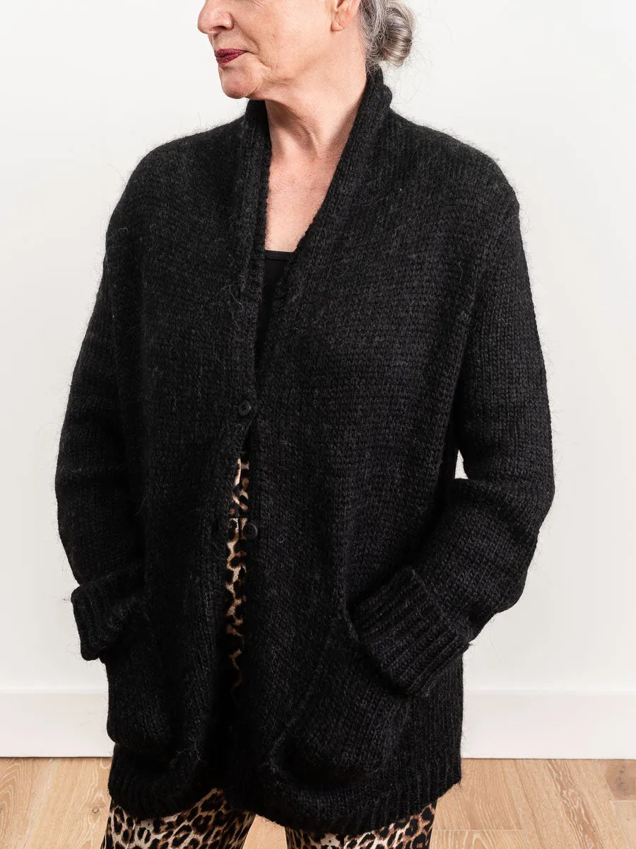 alpaca wool cardigan