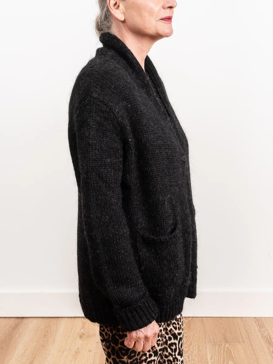 alpaca wool cardigan