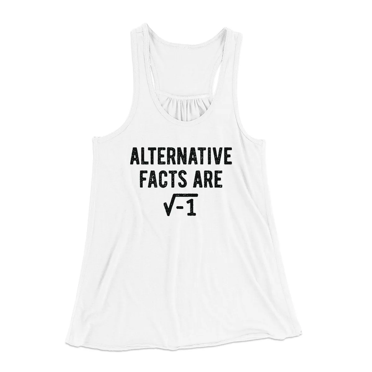 Alternative Facts Are Irrational Women's Flowey Tank Top