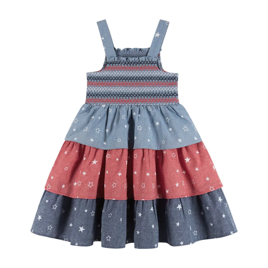 Americana 3 Tier Dress