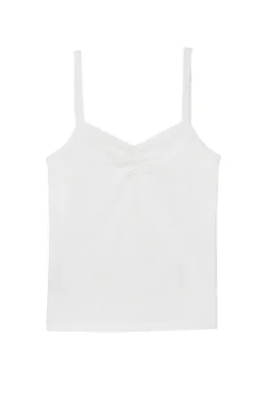 AMO SCALLOP KNIT CAMI
