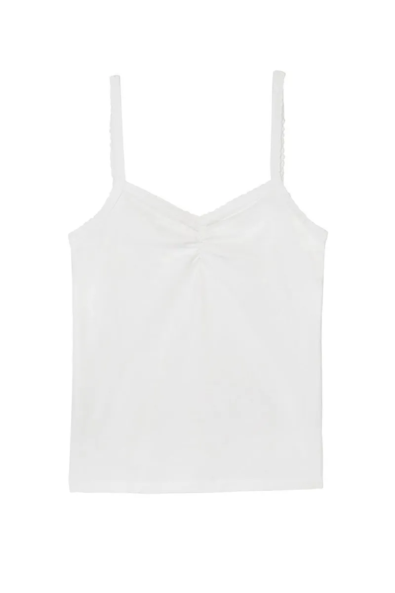 AMO SCALLOP KNIT CAMI