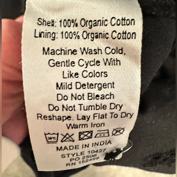 AMOUR VERT Irene Organic Cotton Eyelet Midi Dress Black Women Size XS NWT
