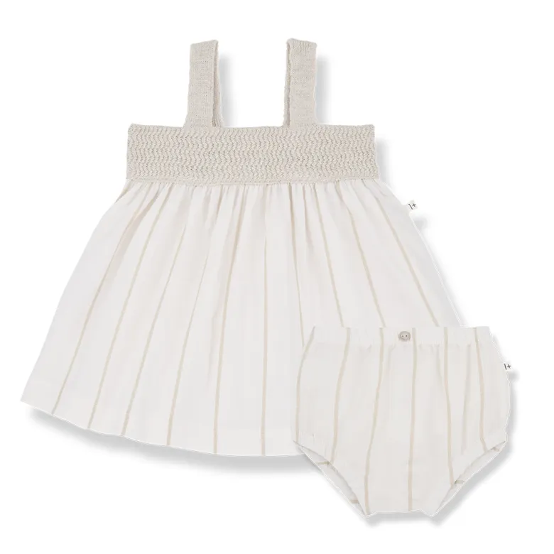 ANETTA woven dress bloomer - off-white