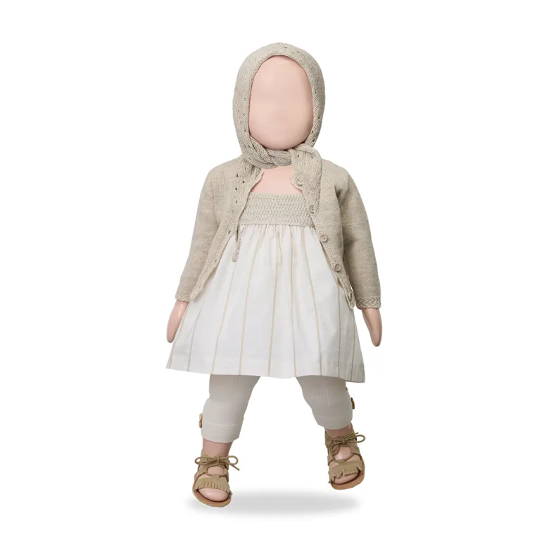 ANETTA woven dress bloomer - off-white