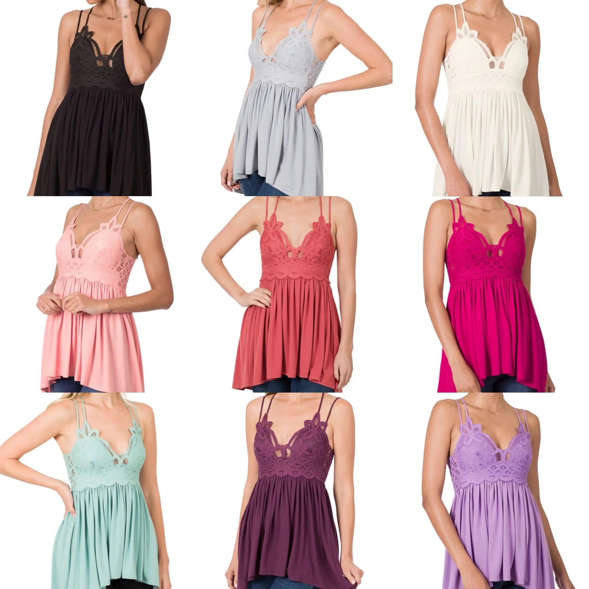 Anna | Crochet Lace Cami