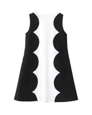 Aria dress (ivory/black)